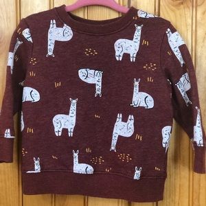 Llama pullover